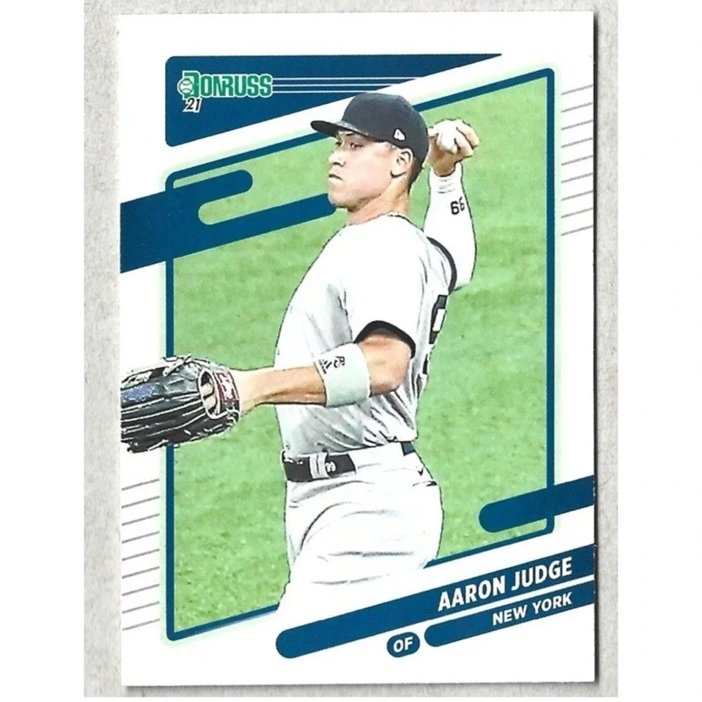 ⚾️ Aaron Judge NY Yankees 2021 Panini Donruss‎ (#182) MLB